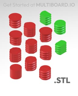 Mid Threads - STL Multiboard Remixing Files 3d model