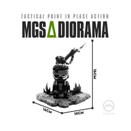 MGS DELTA DIORAMA - Tactical Print in Place Action 3d model