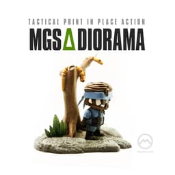 MGS DELTA DIORAMA - Tactical Print in Place Action 3d model