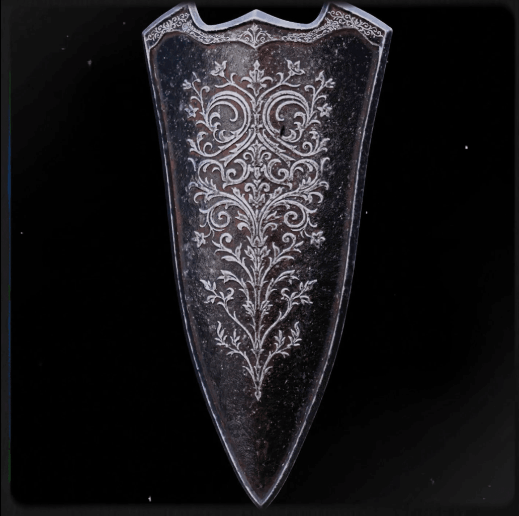 GREATSHEILD OF ARTORIAS The Abysswalker Life Size STL Fan Art Model 3d model