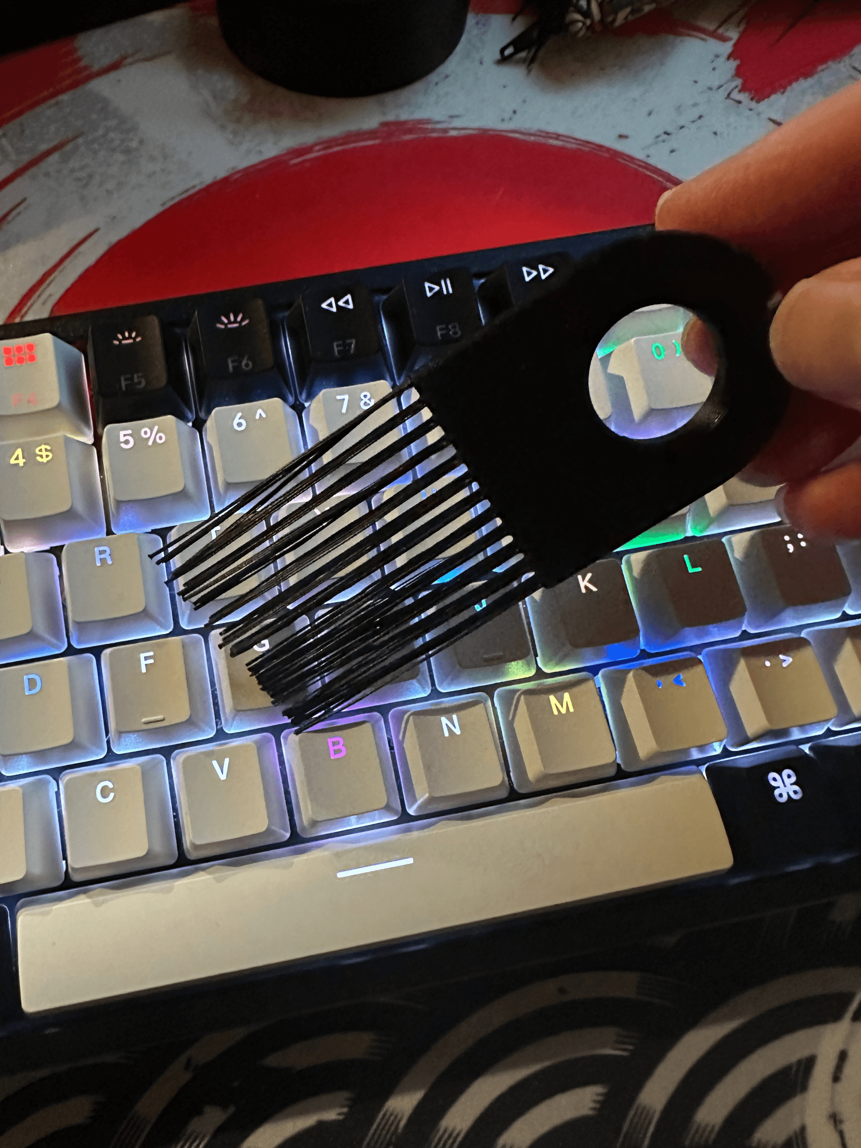 Keyboard brush - FireDragon3D 3d model