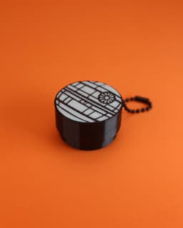 Star Fidget Clicker Keychain – Small, Clicky, Powerful 3d model