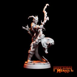 Arkxik Fallenbridge - Tiefling Ranger 3d model