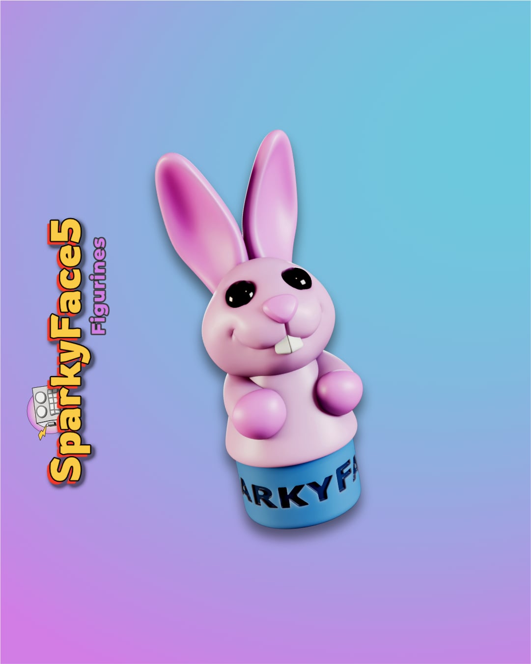 Bunny Rabbit Trouble 3d model