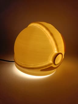 Astronaut Lamp 3d model