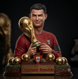 Cristiano Ronaldo 3D Scanning STL Printable 3d model
