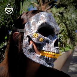 Catrina Skull Mask 3d model