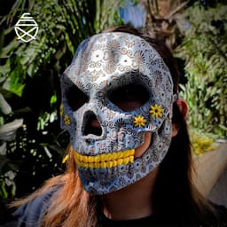 Catrina Skull Mask 3d model