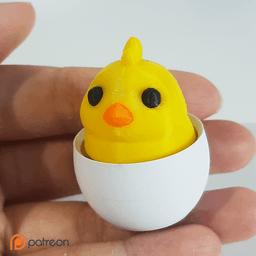 Little Chick Clicker 3d model
