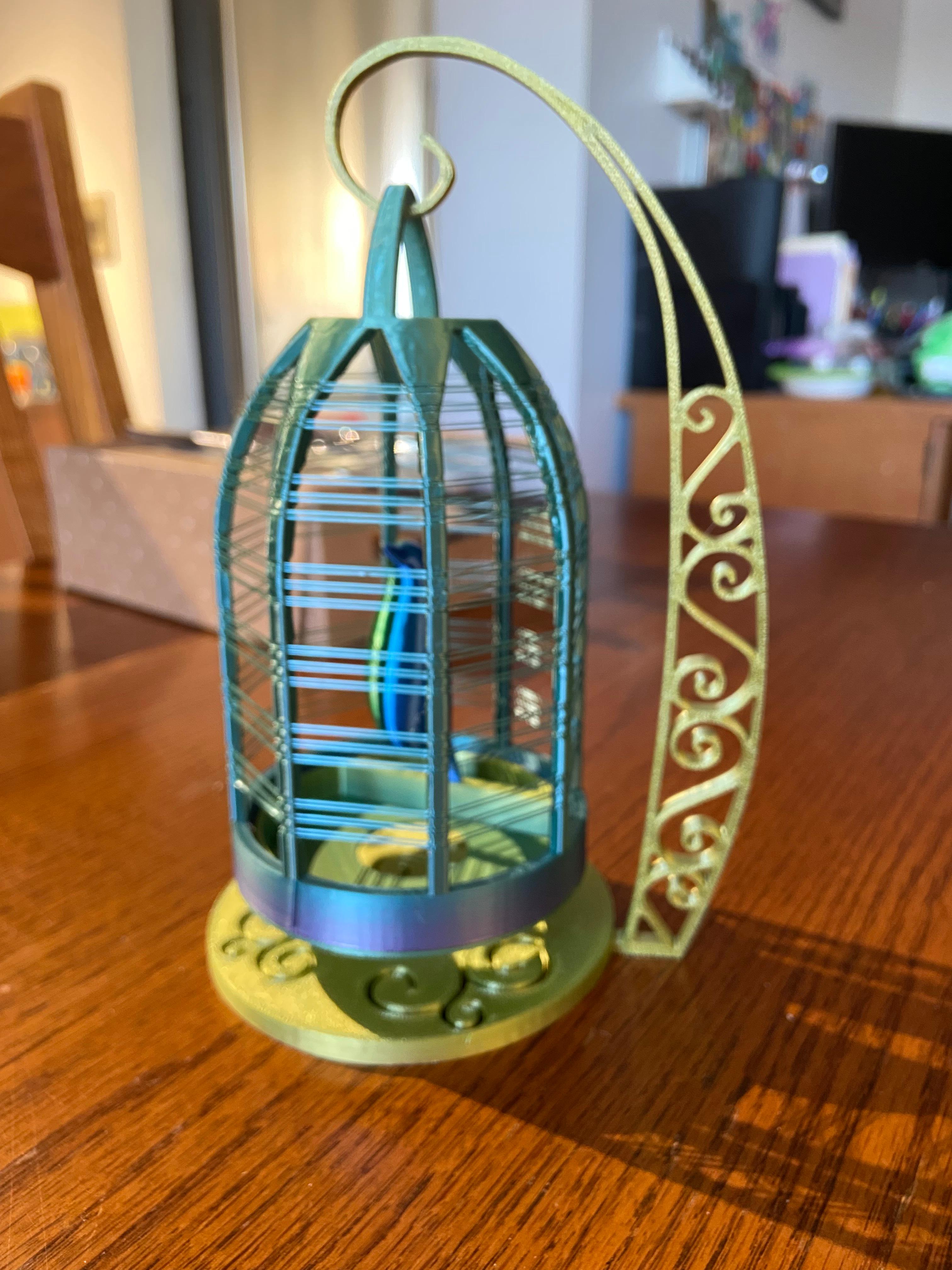 Caged Birds String Ornament 2 - love it, thanks N. - 3d model