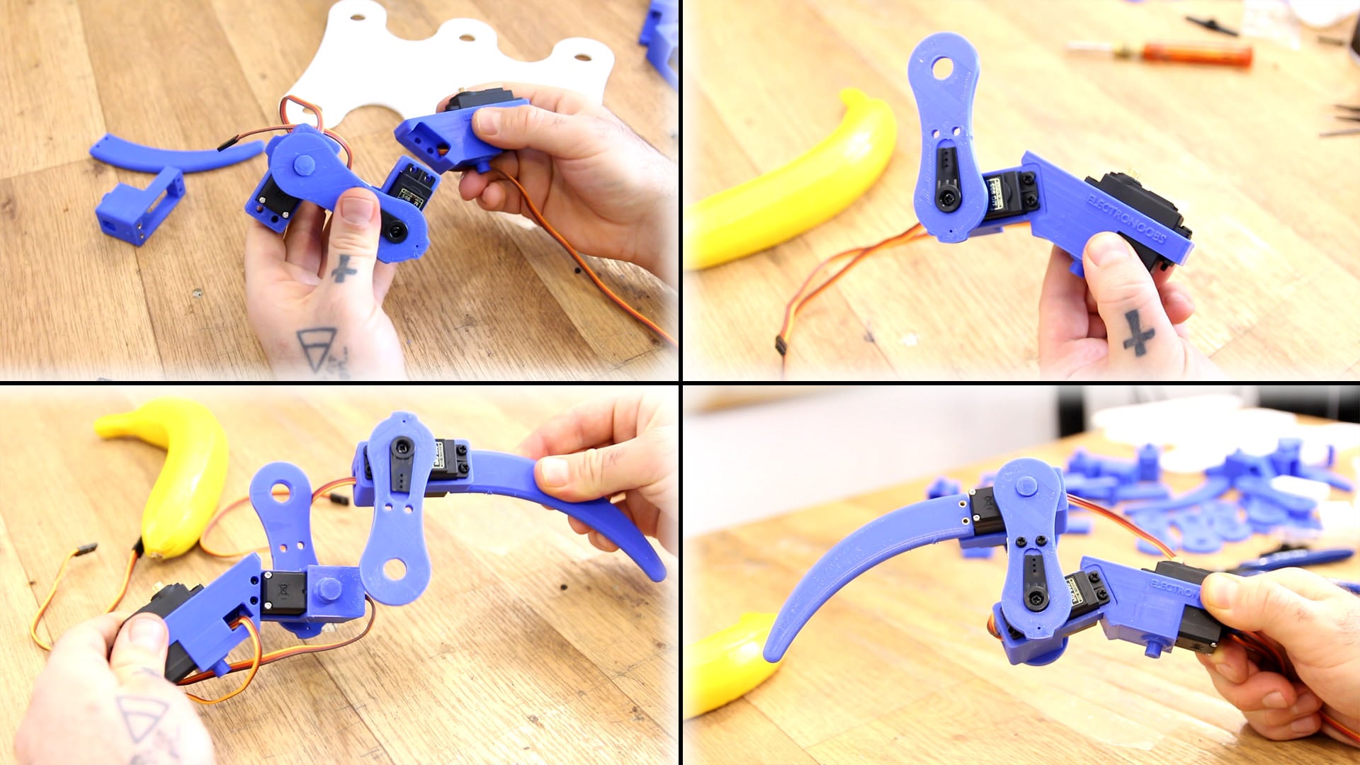 Hexapod Robot Arduino 3d model