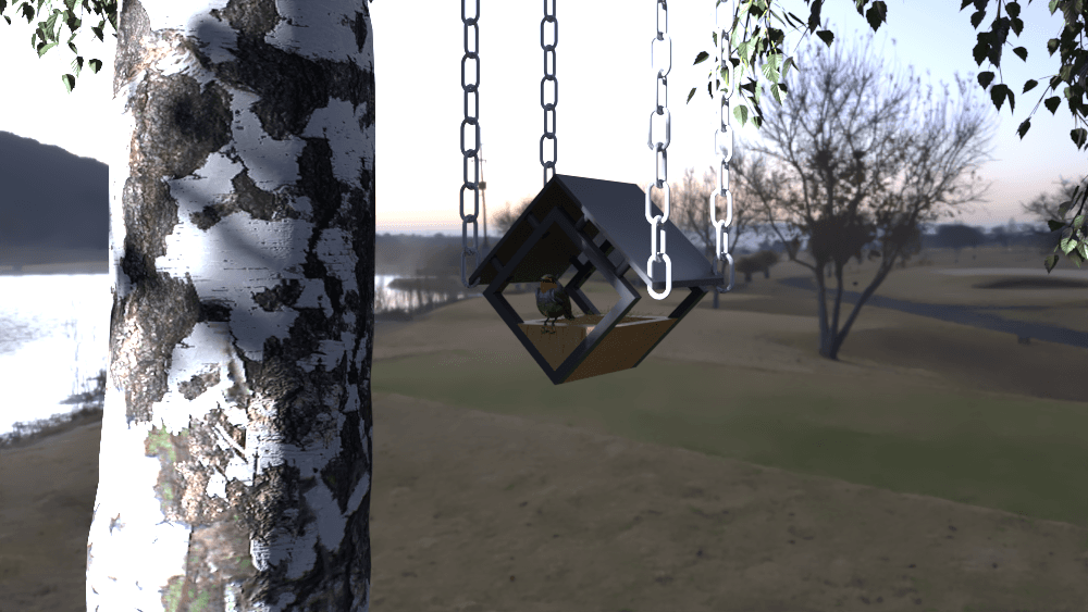 Bird House 3d model