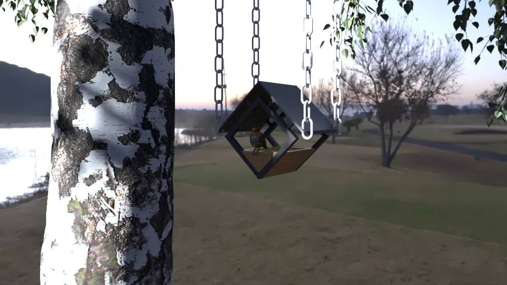 Bird House 3d model