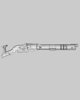 Ashe's Rifle - Overwatch 3d model