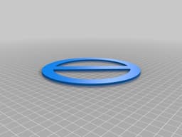 No Fart Sign - Multicolor ready 3d model
