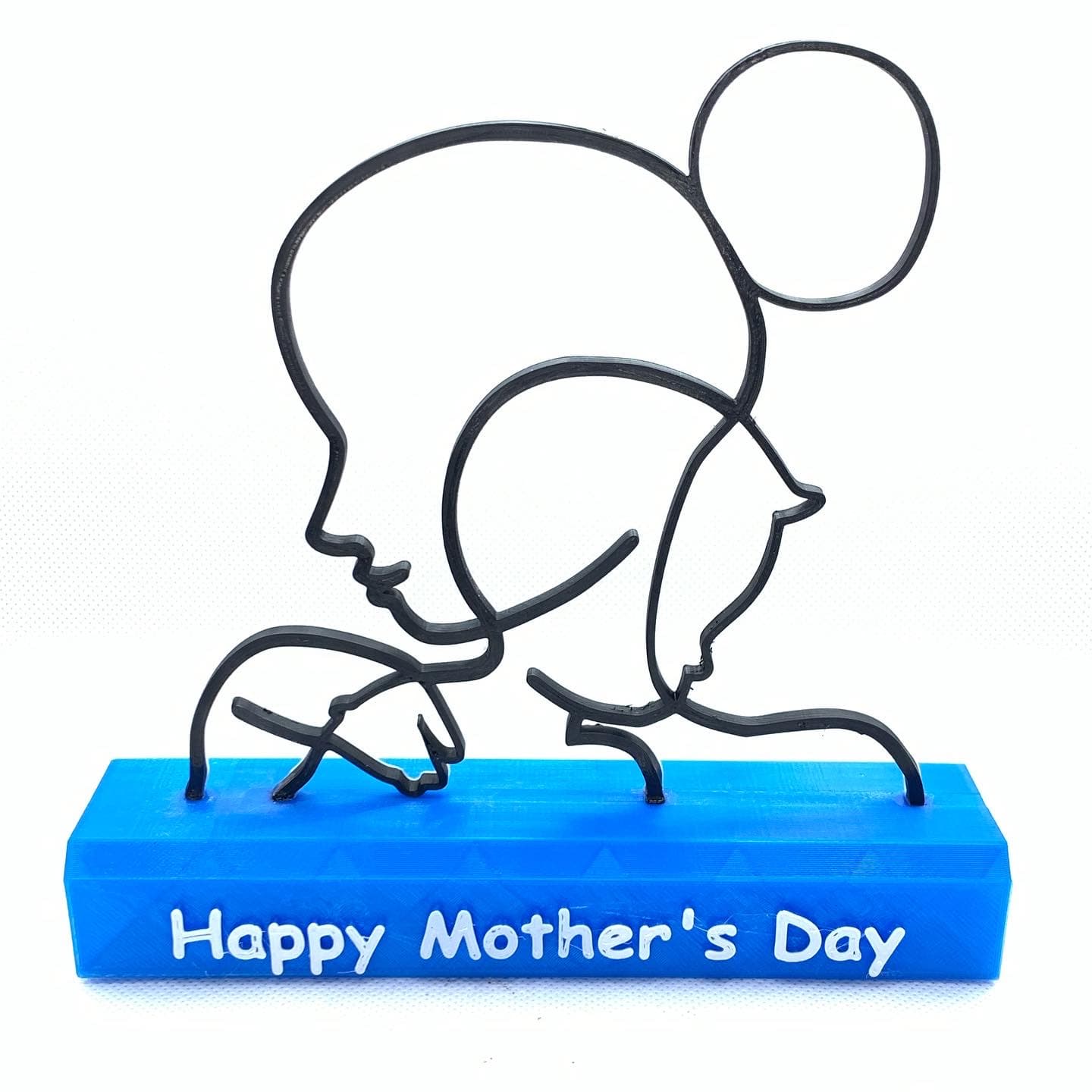 mother's day sculpture 3d model