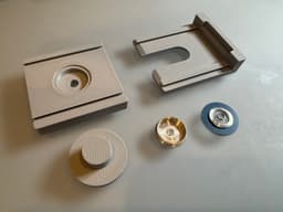Watchmaker Tool: Mainspring Insertion Jig (Parametric) 3d model