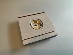 Watchmaker Tool: Mainspring Insertion Jig (Parametric) 3d model