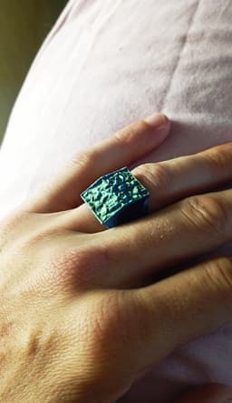 CUSTOMIZABLE SIGNET RING & CUSTOMIZABLE GEOMETRIC RING 3d model