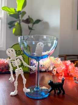Flexi Articulated Skeleton - Fun Halloween Decoration 3d model