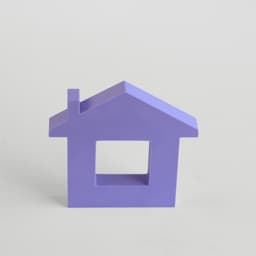 Minimalist Home Silhouette 3d model