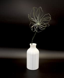 Iris – 3D Printed Art Flower 3d model