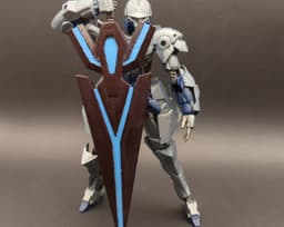 Glaive, Mecha Model Accessory 3d model