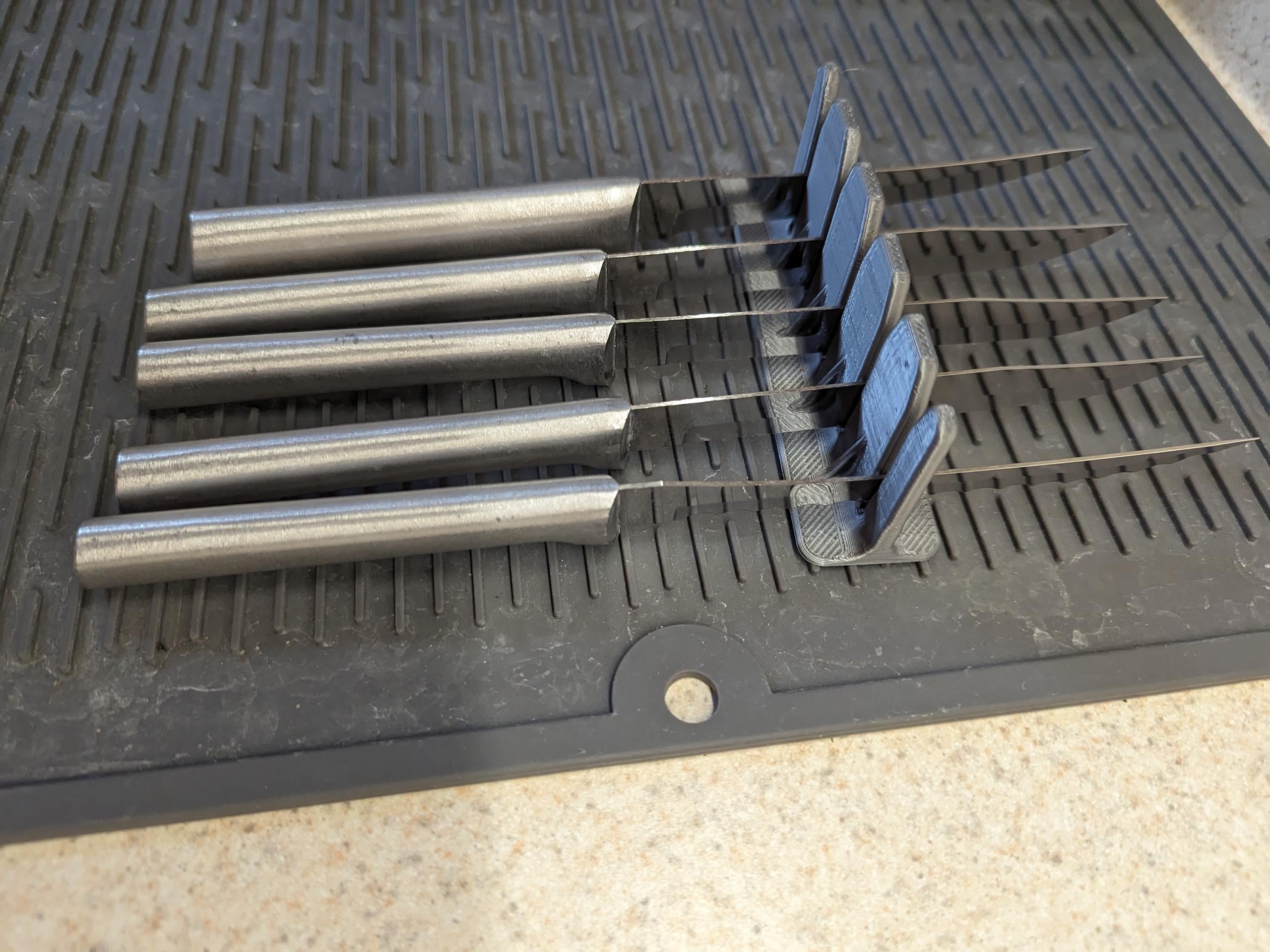 Knife Holder for Drying 3d model