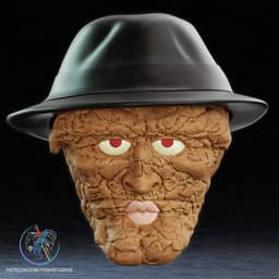 The Thing Mask 3D Printer File STL 3d model