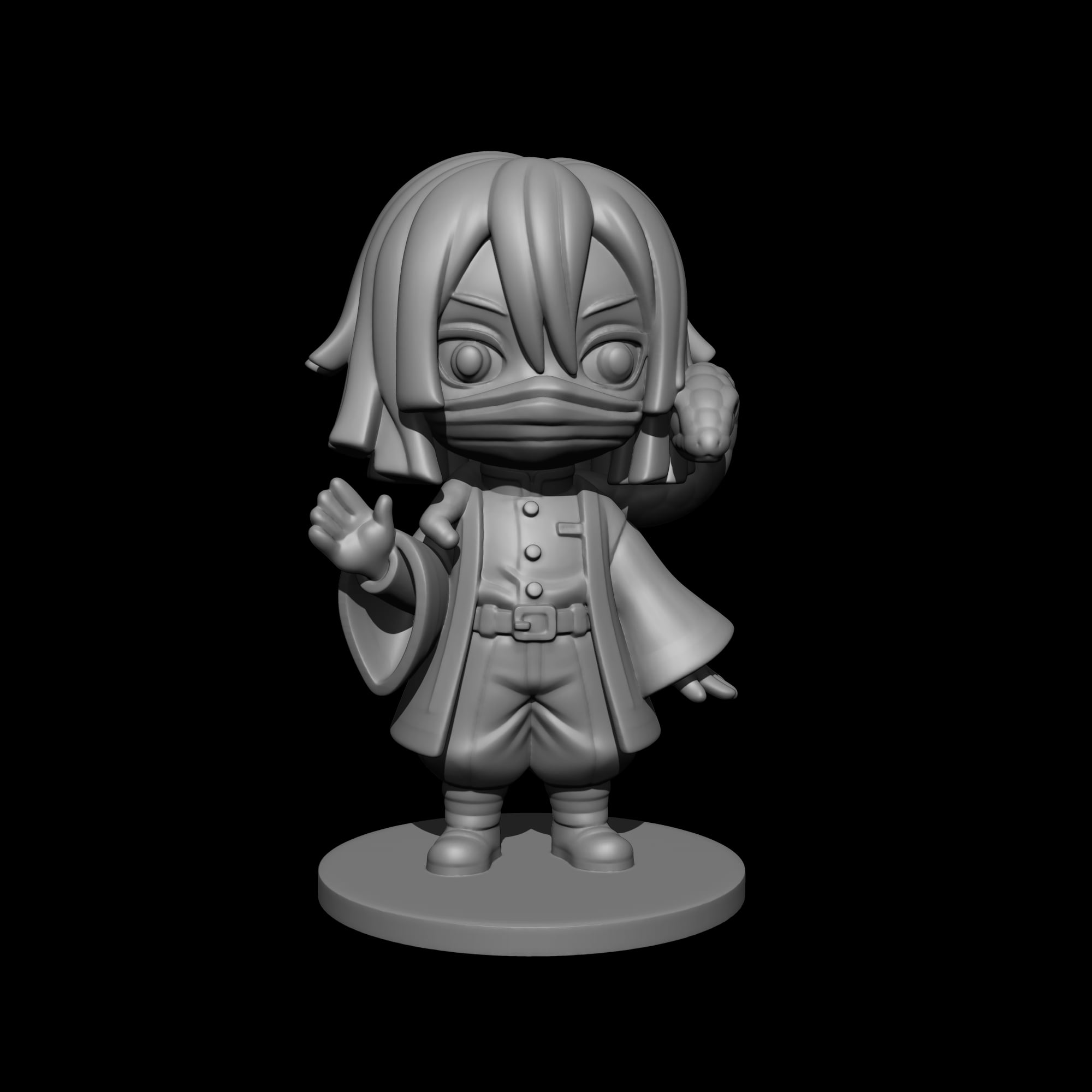 Obanai - Kimetsu no Yaiba 3d model