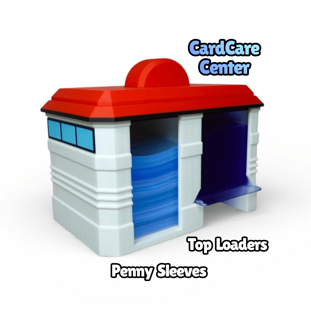 CardCare Center V2 - Top Loader & Penny Sleeve Dispenser 3d model