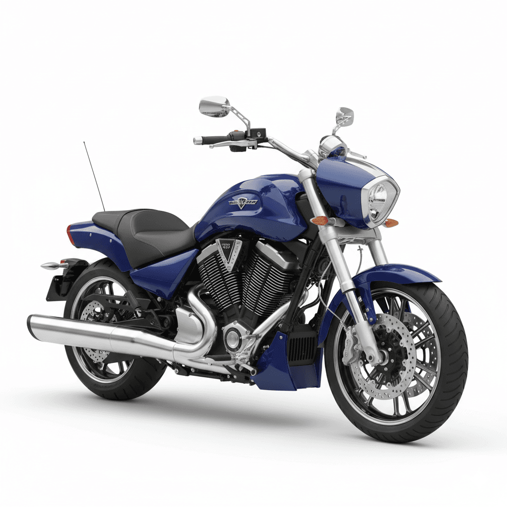 Victory Cross Country Tour Motorcycle 3d model