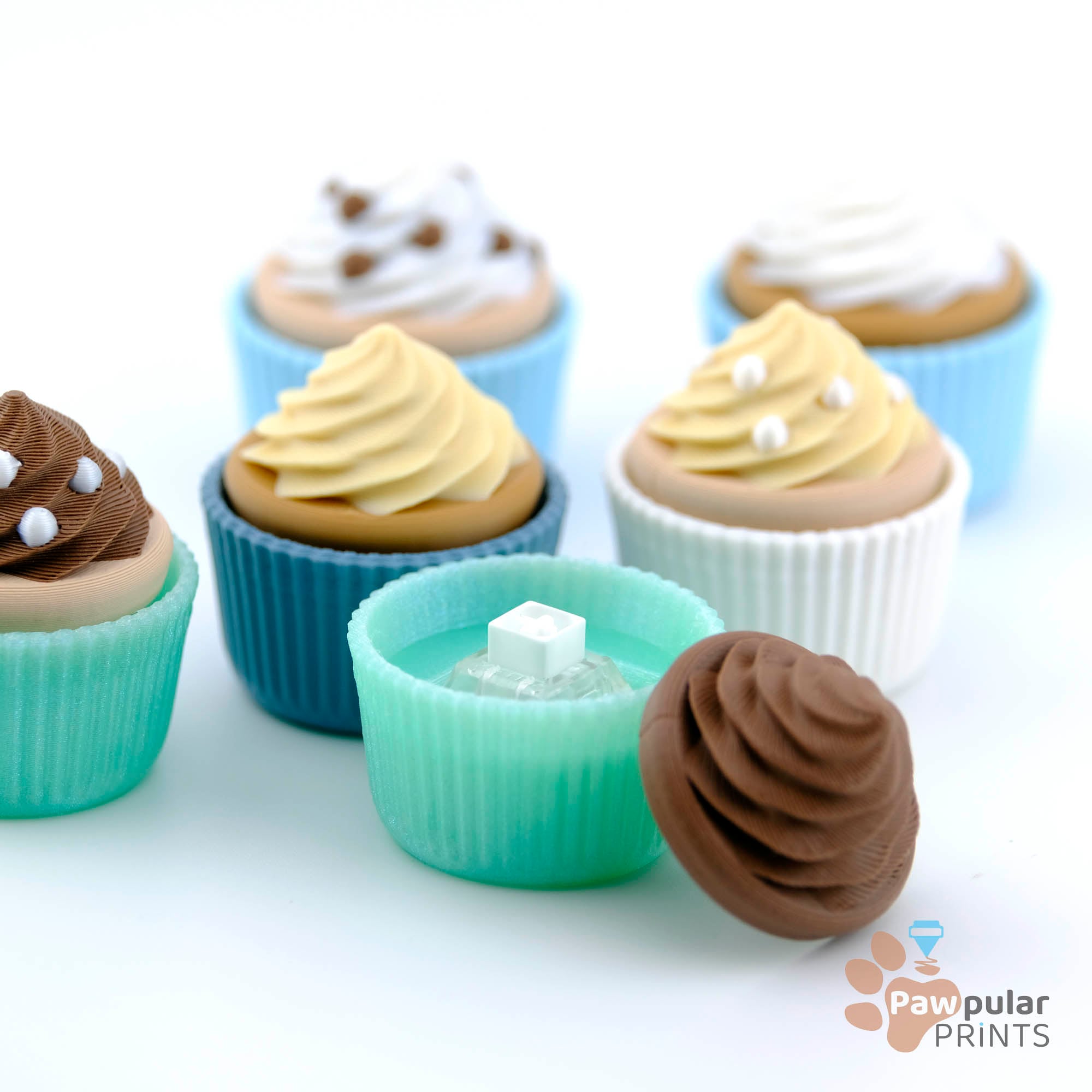 Cupcake Clickers 3d model