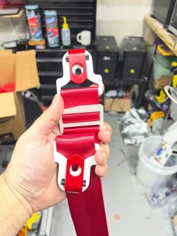 ExoGuitar - Extras - Clip Strap 3d model