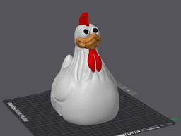KFC - Kentucky Fence Chicken 3d model