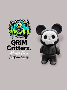 GRiM Critterz Mouse Flexi- Nomz 3d model