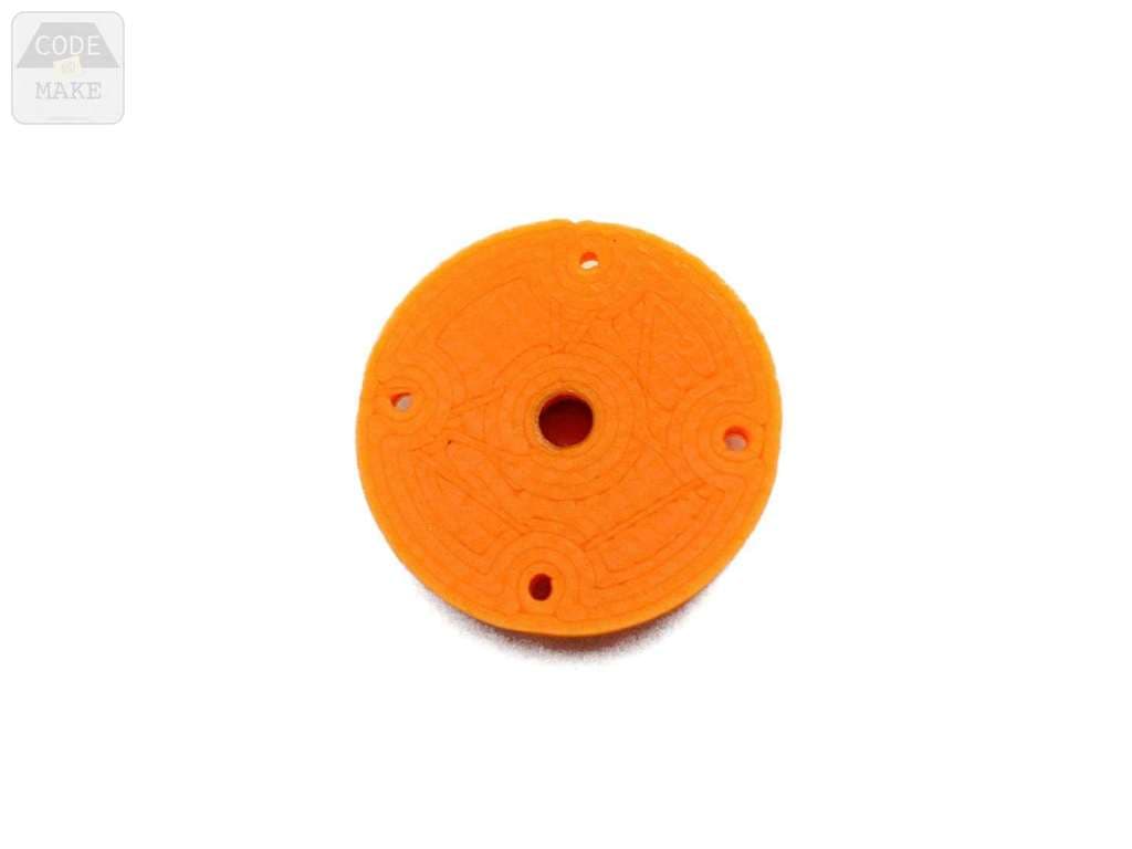 Tower Pro MG946R (55g) Servo Arm Disk Horn Round Mount (20mm) 3d model