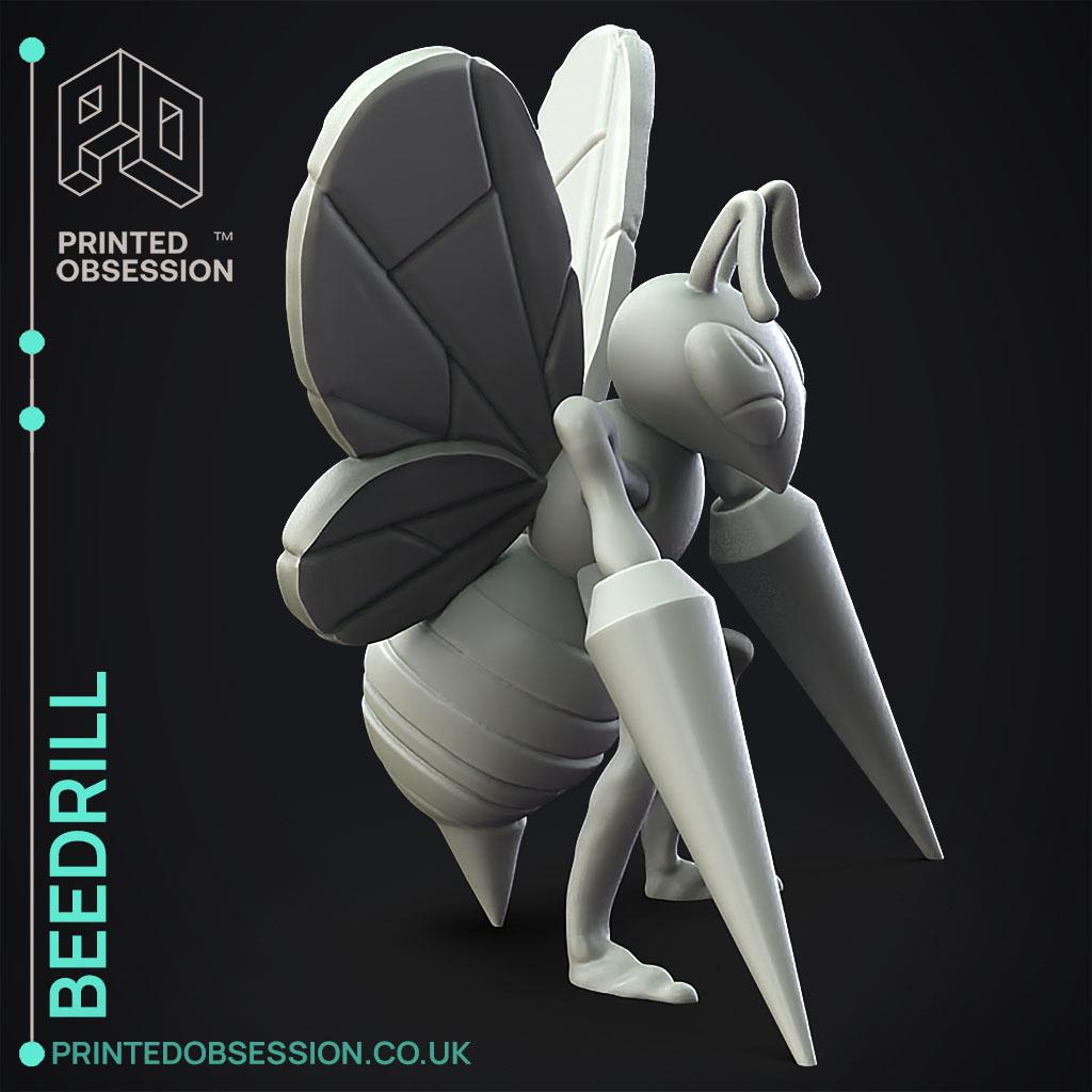 Beedrill - Pokemon - Fan Art 3d model