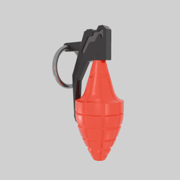 Cyberpunk 2077 Ozob's Nose / 3mf 3d print Military Grenade Airsoft 3d model