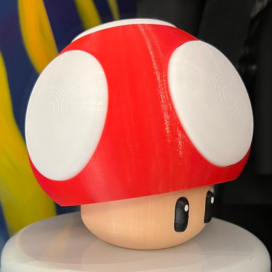Mushroom Power Up - Super Mario 3d model