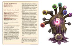 Ocular Abomination - Puppet masters apprentice - PRESUPPORTED - Illustrated and Stats - 32mm scale 3d model