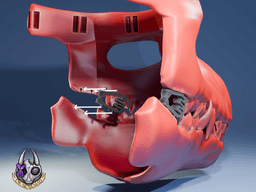 Carn the articulated mask.stl 3d model