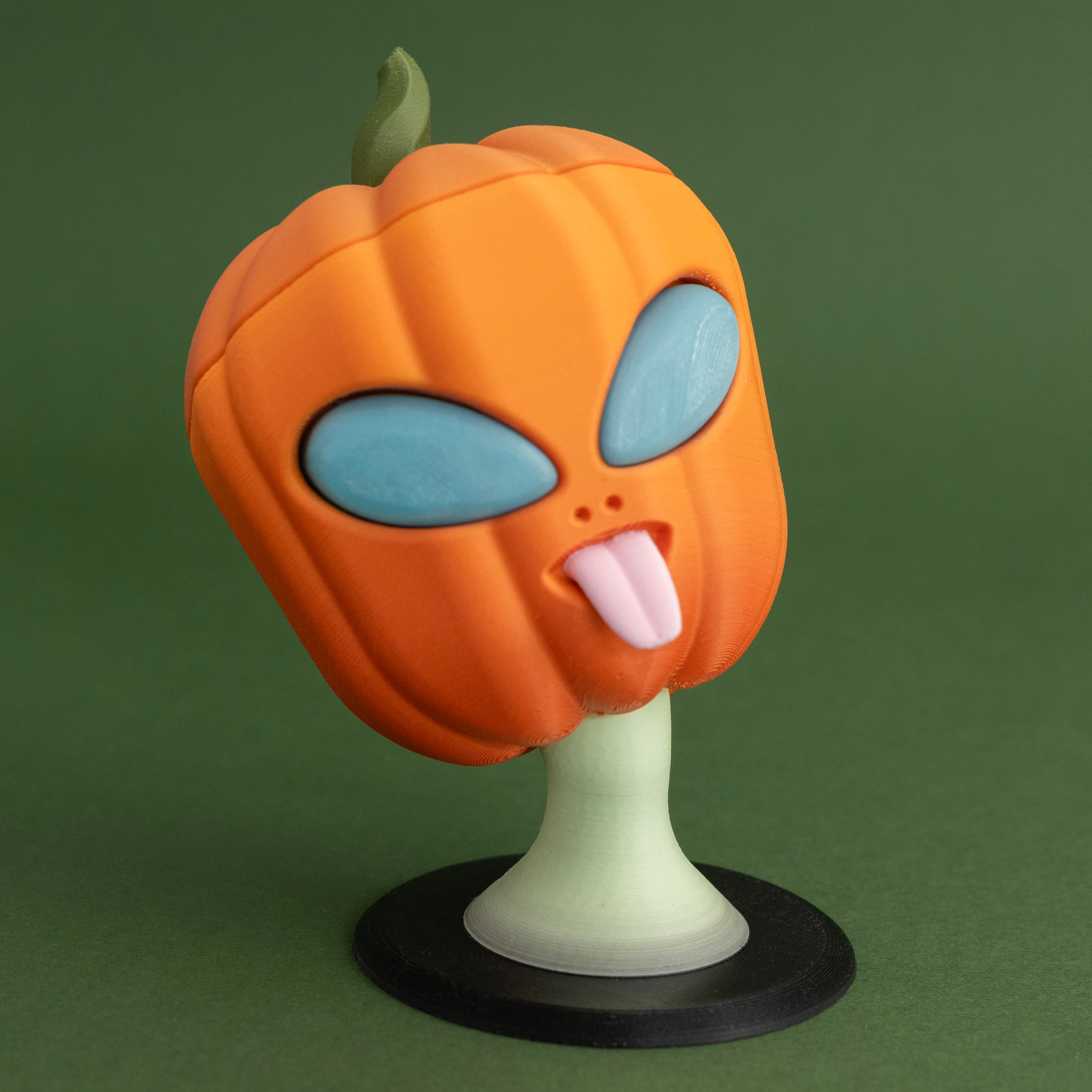 Zørp-O'-Lantern Bust Stand 3d model