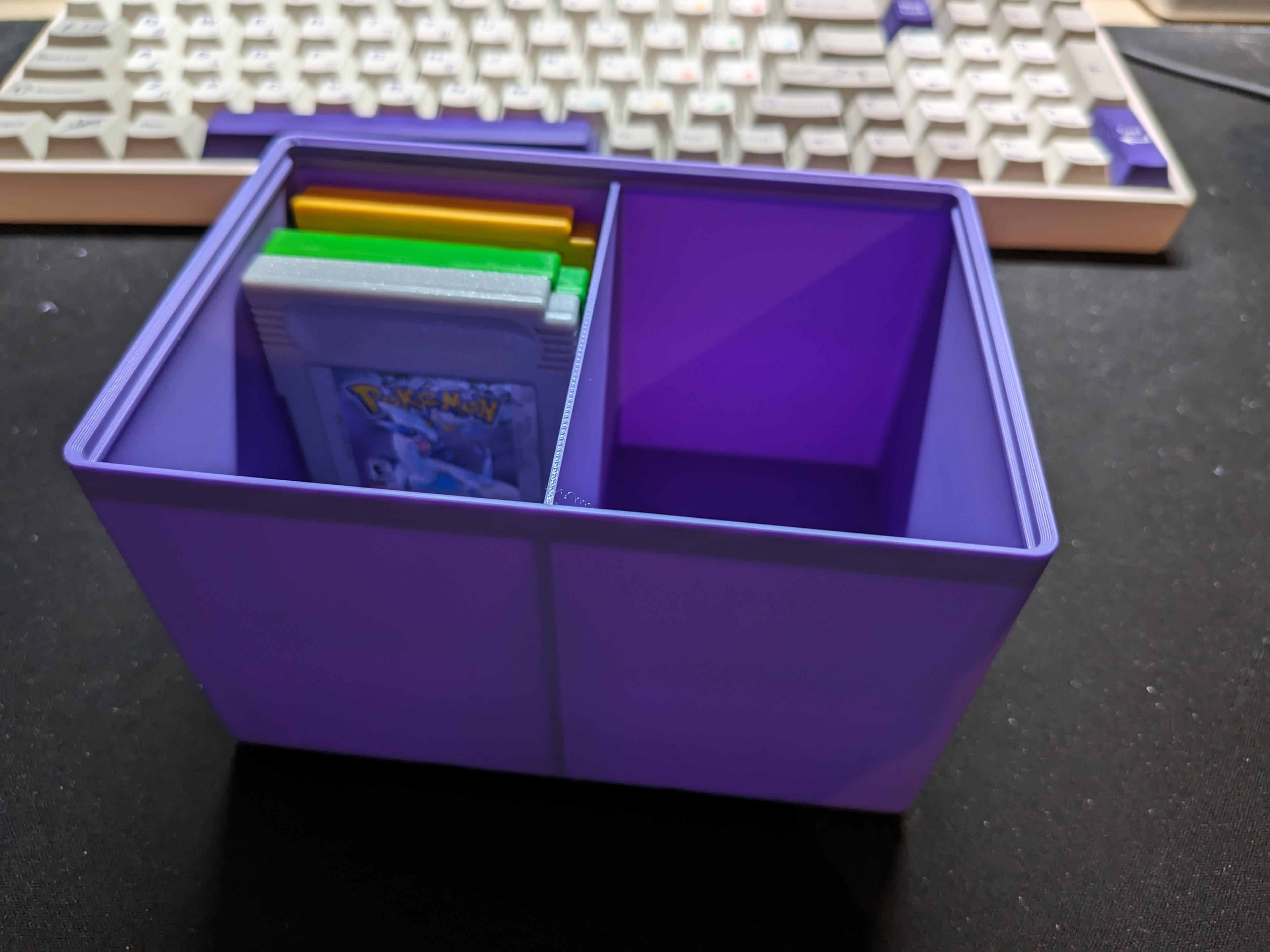 Gridfinity Gameboy and Gameboy Color Bulk Storage - Various Sizes Available 3d model