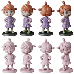 Cocomelon STL Files - JJ TomTom YoYo - Nursery Rhyme 3D Print Models 3d model