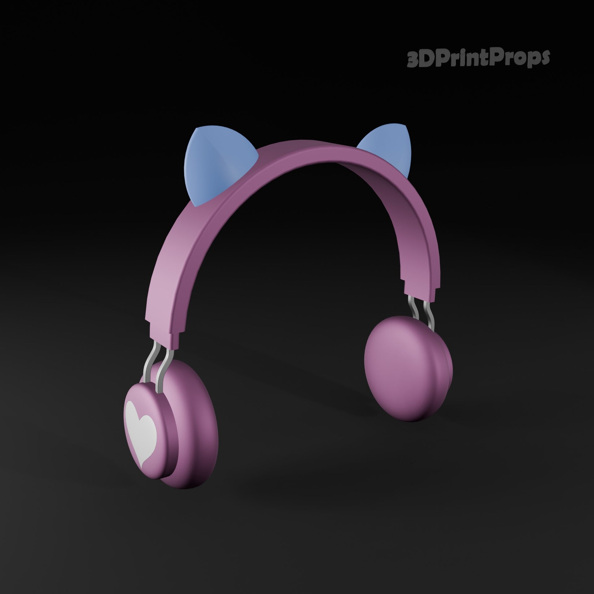 Feng Min Cosplay Headphones 3d model