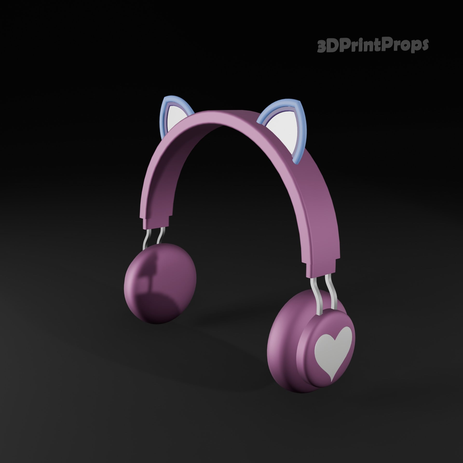 Feng Min Cosplay Headphones 3d model