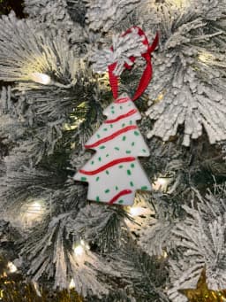Christmas Cake Ornament 3d model