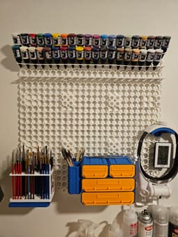 Pro Acryl Mutliboard Paint Storage 3d model