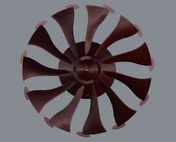EDF 83mm EMV - COMPLETE MODULAR SYSTEM - (5-7-9-11 Blades | Multi-Motor Fit) 3d model